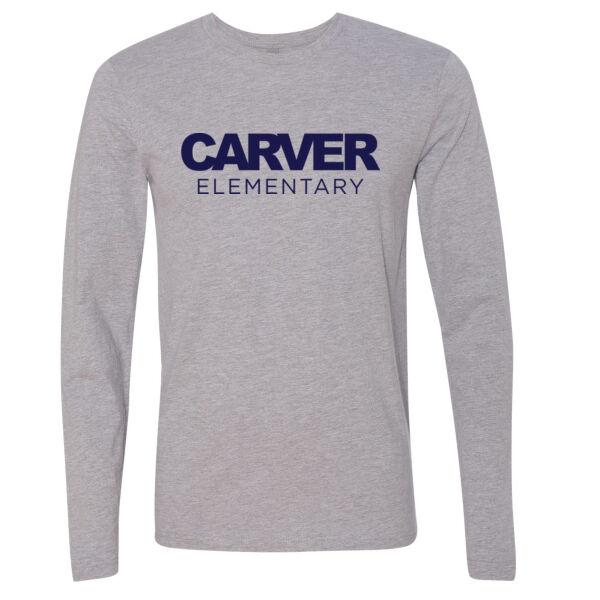 Next Level - CottonLong Sleeve Crew - Printed Logo Thumbnail