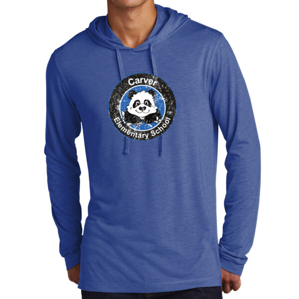Sport-Tek ® - PosiCharge ® Tri-Blend Wicking Hooded T-Shirt - Printed Logo Thumbnail