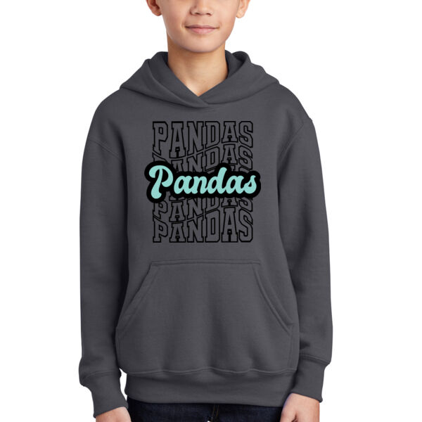 Port & Company® Youth Core Fleece Pullover Hooded Sweatshirt - Printed Logo Thumbnail