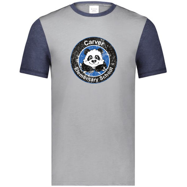 Augusta Sportswear Gameday Vintage Ringer Tee - Printed Logo Thumbnail