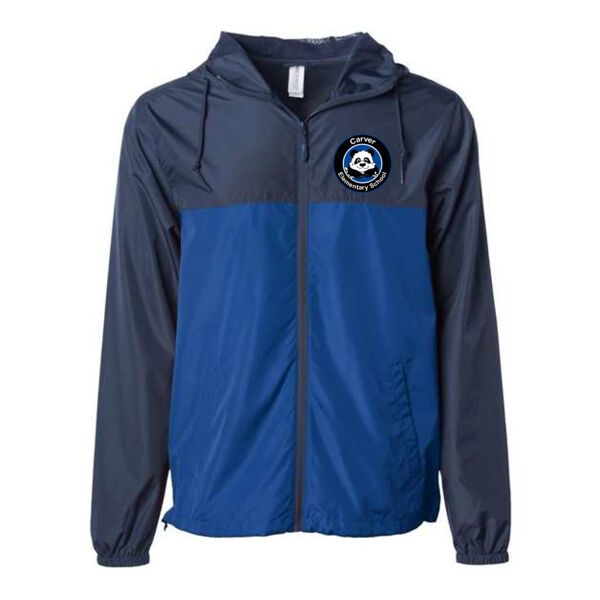 Unisex Lightweight Windbreaker Full-Zip Jacket - Printed Logo Thumbnail
