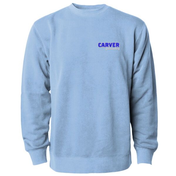 Independeant Trading Co. Midweight Pigment Dyed Crewneck Sweatshirt - Embroidered Logo Thumbnail