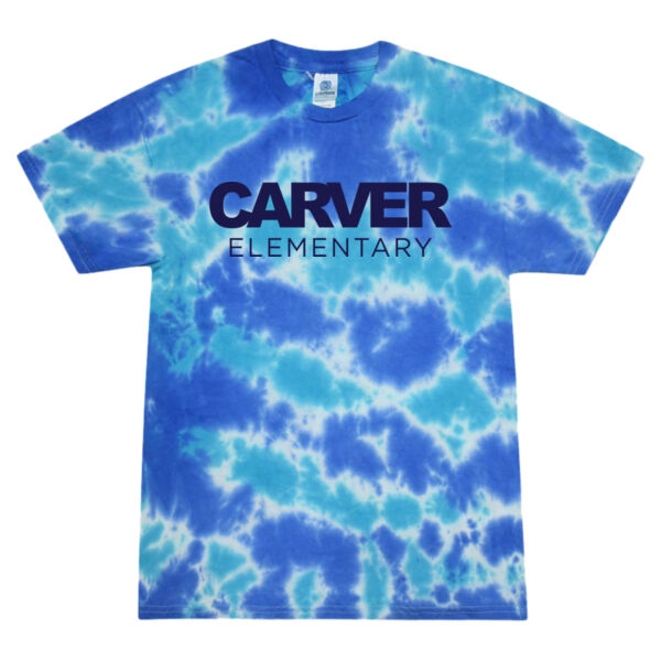 Colortone - Multi-Color Tie-Dyed T-Shirt - Printed Logo Thumbnail