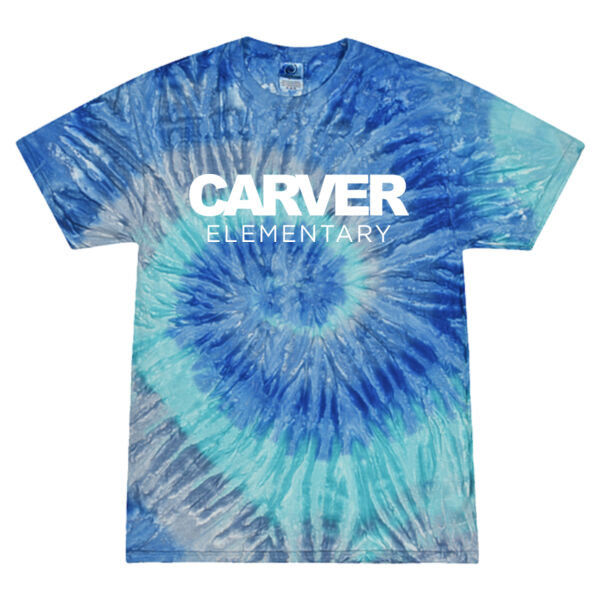 Colortone - Multi-Color Tie-Dyed T-Shirt - Printed Logo Thumbnail
