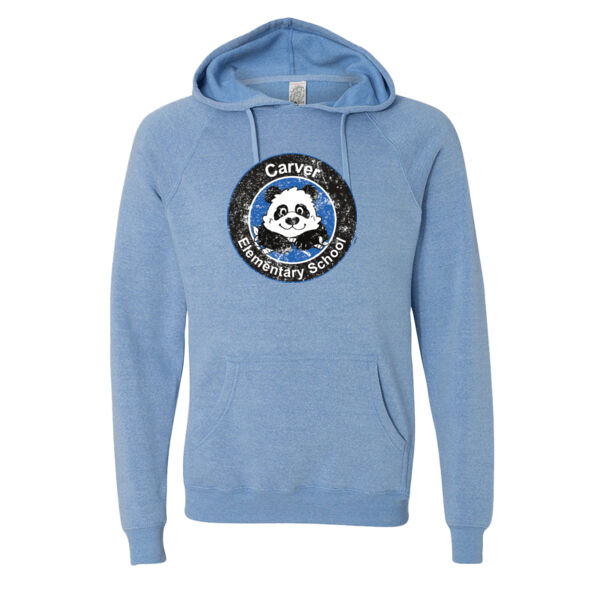 Independent Trading Co. - Special Blend Raglan Hooded Sweatshirt - Printed Logo Thumbnail