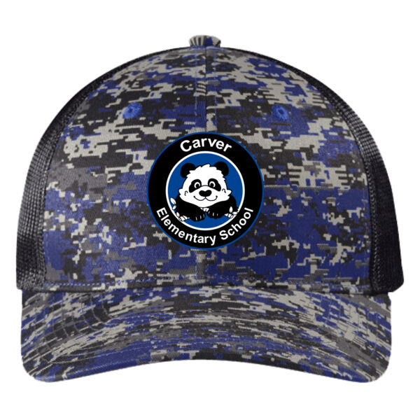 Port Authority Digi Camo Snapback Trucker Cap - Embroidered Logo Thumbnail