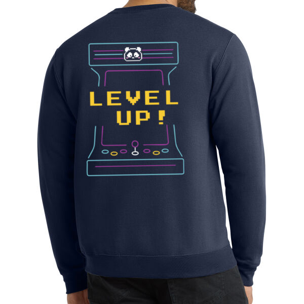 Port & Co - Core Fleece Crewneck Sweatshirt - Printed Logos Thumbnail