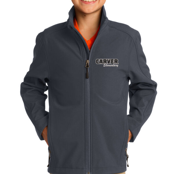 Port Authority ® - Youth Core Soft Shell Jacket - Embroidered Logo Thumbnail