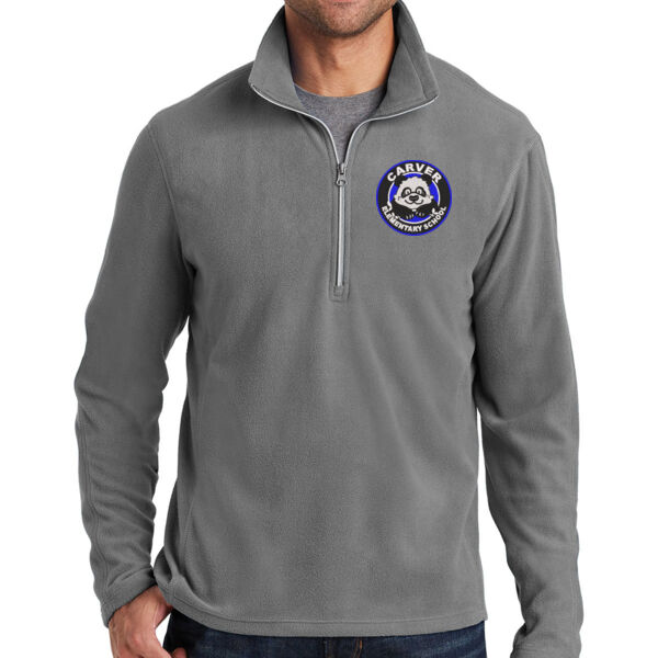 Port Authority Microfleece 1/2-Zip Pullover - Embroidered Logo Thumbnail