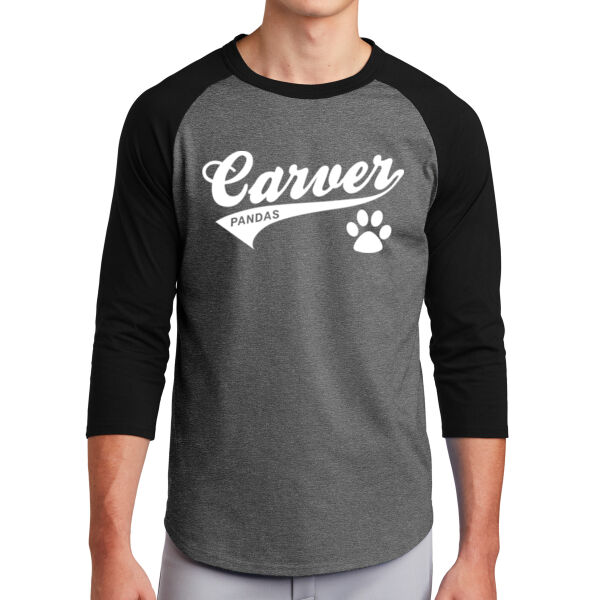 Sport-Tek® Colorblock Raglan Jersey - Printed Logo Thumbnail