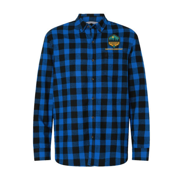 *STAFF ONLY* Boxercraft - Men's Flannel Button Down Shirt - Embroidered Logo Thumbnail