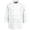 Eight Knot Button Chef Coat with Thermometer Pocket Thumbnail