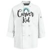 Eight Knot Button Chef Coat with Thermometer Pocket Thumbnail