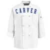 Eight Knot Button Chef Coat with Thermometer Pocket Thumbnail