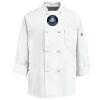 Eight Knot Button Chef Coat with Thermometer Pocket Thumbnail