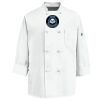 Eight Knot Button Chef Coat with Thermometer Pocket Thumbnail