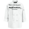 Eight Knot Button Chef Coat with Thermometer Pocket Thumbnail