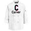 Eight Knot Button Chef Coat with Thermometer Pocket Thumbnail