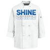 Eight Knot Button Chef Coat with Thermometer Pocket Thumbnail