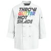 Eight Knot Button Chef Coat with Thermometer Pocket Thumbnail