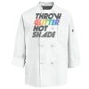 Eight Knot Button Chef Coat with Thermometer Pocket Thumbnail