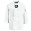 Eight Knot Button Chef Coat with Thermometer Pocket Thumbnail