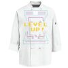 Eight Knot Button Chef Coat with Thermometer Pocket Thumbnail