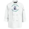 Eight Knot Button Chef Coat with Thermometer Pocket Thumbnail
