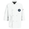 Button Chef Coat with Thermometer Pocket Thumbnail