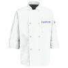 Eight Pearl Button Chef Coat with Thermometer Pocket Thumbnail
