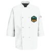 Eight Pearl Button Chef Coat with Thermometer Pocket Thumbnail