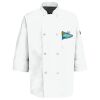 Eight Pearl Button Chef Coat with Thermometer Pocket Thumbnail