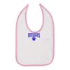 Infant Contrast Trim Premium Jersey Bib Thumbnail