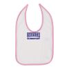 Infant Contrast Trim Premium Jersey Bib Thumbnail