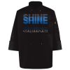 Ten Pearl Button Black Chef Coat Thumbnail