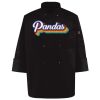 Ten Pearl Button Black Chef Coat Thumbnail