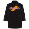 Ten Pearl Button Black Chef Coat Thumbnail