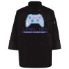 Ten Pearl Button Black Chef Coat Thumbnail