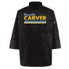 Black Knot Button Chef Coat Thumbnail