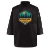 Black Knot Button Chef Coat Thumbnail